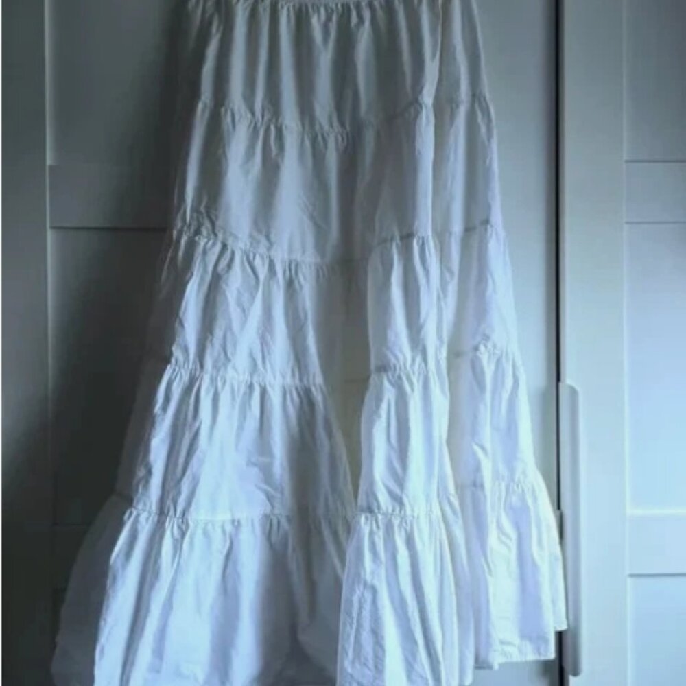 Ulla Johnson Sylvie Tiered Cotton Skirt - Picture 5 of 5